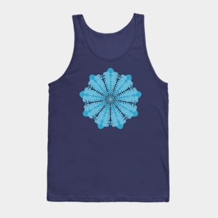 Throat Chakra Mandala Tank Top